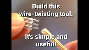 Build This Wire Twisting Tool! It's simple and useful for ribbon cables