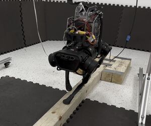 CMU Team Designs Four-Legged Robotic System That Can Walk a Balance Beam