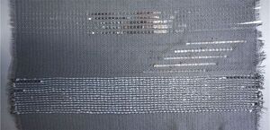 Cheaper method for making woven displays and smart fabrics – of any size or shape