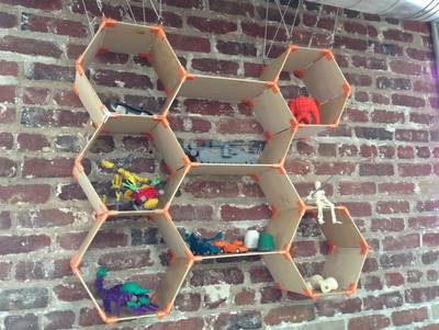 Modelos3D_1_CustomizableHexagonalShelves