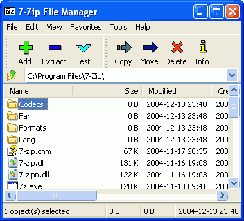OpenSource_7zip_screenshot