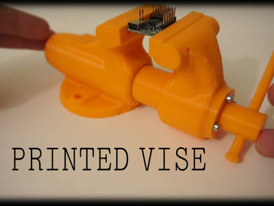 MP56_FullyFunctional3DPrintedVise