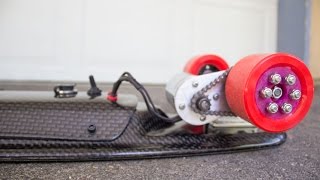 Carbon-Fiber Electric Skateboard Deck