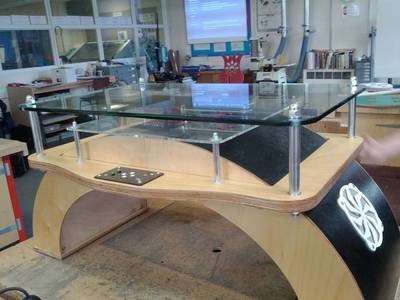 Interactive Arduino Powered Coffee Table