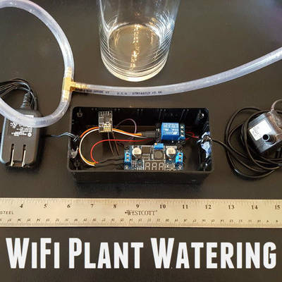 WiFi Plant Watering ESP8266