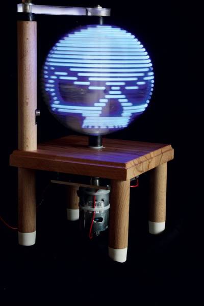 Build a Persistence-of-Vision LED Globe