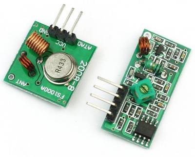 Arduino 433MHz message transmission over 100 meters