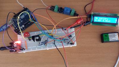 Intelligent Charger for 9V NiMH Rechargeable Batteries V1