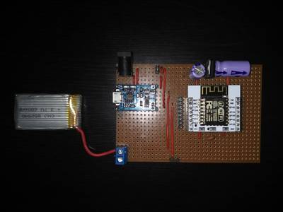 esp8266 Configurable Power Management