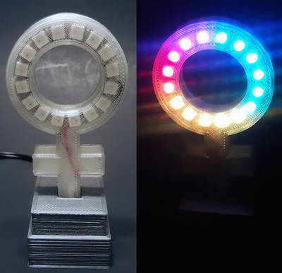 LGBTQIA+ Gender Pride Light (Neopixel)