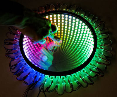 Warping Infinity Mirror