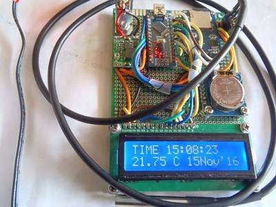 DIY Logging Thermometer