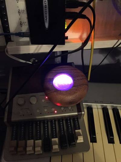 Leslie Birchinator - Neopixel Arduino MIDI switch