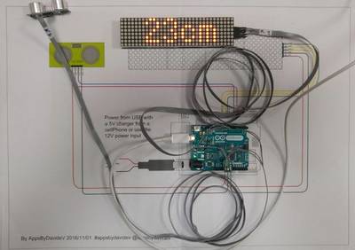 Rangefinder for Garage Parking With Arduino