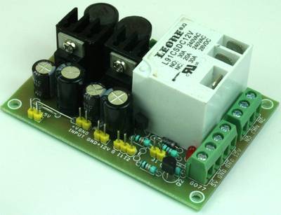 Large Current Relay with Dual Output DC-DC Converter for Hobby CNC/Router