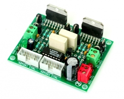 2X L298 Dual DC Motor Driver Board for Robots