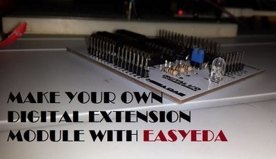 Add more Digital Inputs and Outputs to your Arduino (IOExtension Module with library)