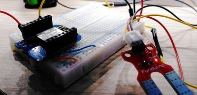 ESP8266 Soil Moisture Sensor to Domoticz