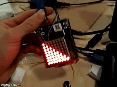 Gravity LED Matrix