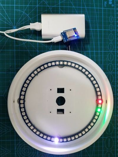 NeoPixel NTP Clock Using ESP8266