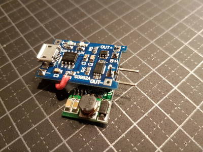 TinyLiPoCharger With Buck Bosster 3.3 Volt Out