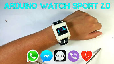 DIY Arduino Watch Sport 2.0