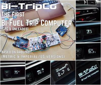 How to Build a Bi-Fuel (LPG & Unleaded) Trip Computer Using Arduino