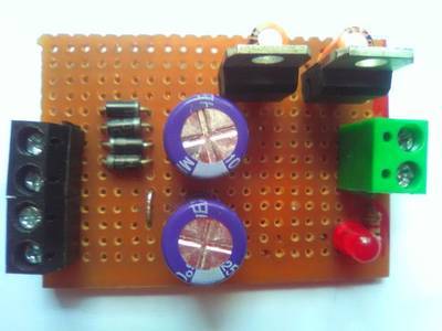 +5V and -5V Dual Regulated Power Supply