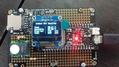 Indoor Air Quality With Hornbill ESP32