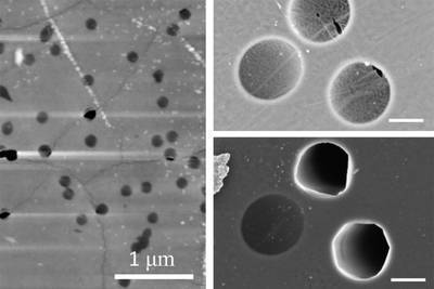 Graphene holds up under high pressure