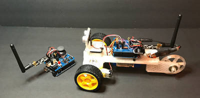 A Printed Three-wheeled Smart Car Kit