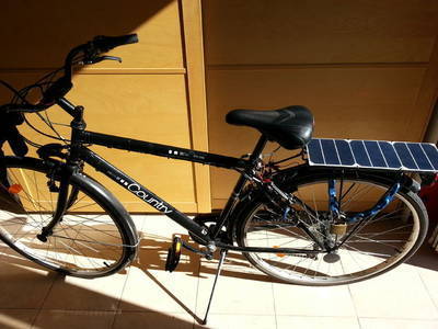 DIY 5V Solar Bike