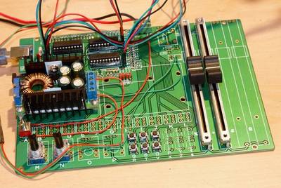 Simple Manual Arduino 4 Axis Stepper Motor / 16 Channel LED Power Controller