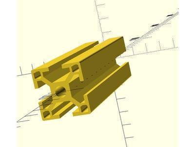 Customizeable Length 30mm T-slot