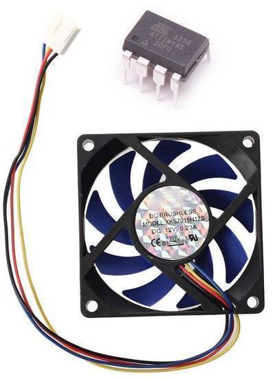 Arduino ATtiny Fan or Any DC Motor PWM Speed Controller