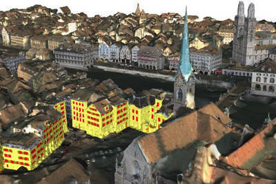 Machine Learning Algorithms re-create City in 3D using only image data