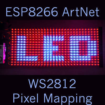 Artnet LED Pixels With ESP8266