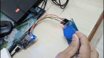 Wireless Attendance System Using Wi-Fi (ESP8266)with MySQL