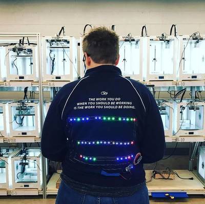 3D Printer Status Jacket