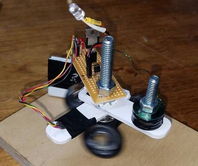 Fidget Spinner to Brushless Motor