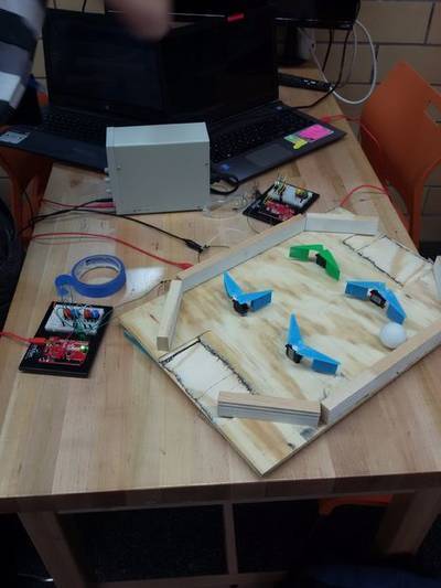 Arduino Servo Foosball