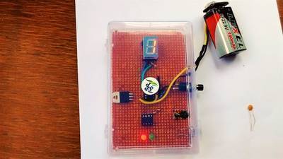 The Attiny85/45 Capacitor Tester