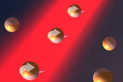 Tiny “motors” are driven by light