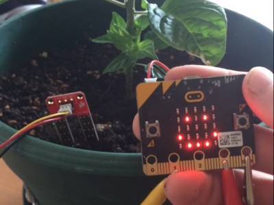 Micro:bit Moisture sensor