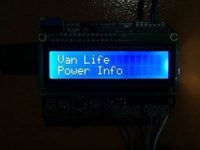 Off Grid Van Power Information System