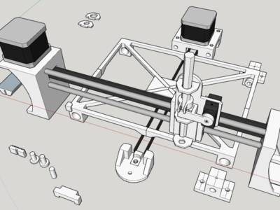 Mini CNC 3D Printed PCB Creator