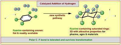Chemists of the University of Münster develope a new method for the formation of fluorinated molecular rings