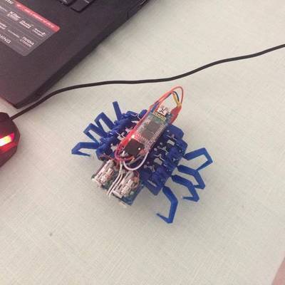 8 legged spider robot