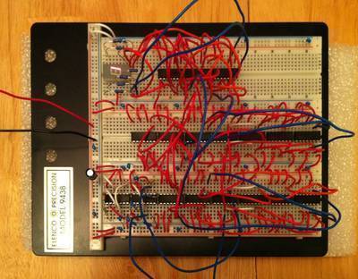 Digital logic using 555 chips