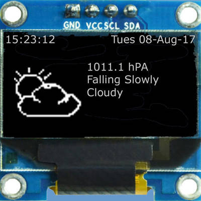 ESP32/ESP8266 Weather Forecaster/Predictor